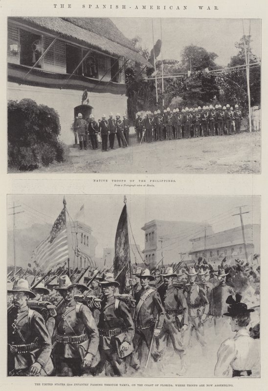 Španělsko-americká válka od William Barnes Wollen