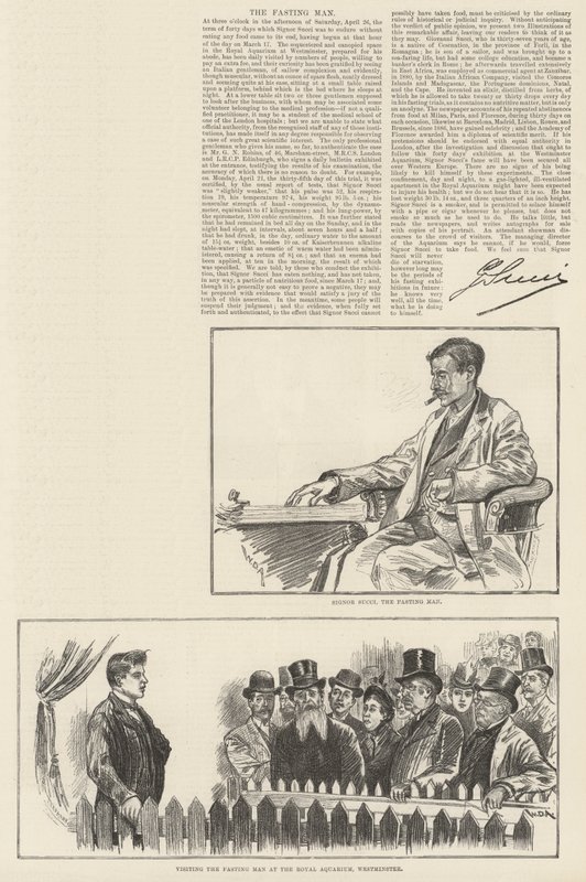 Postní muž od William Douglas Almond