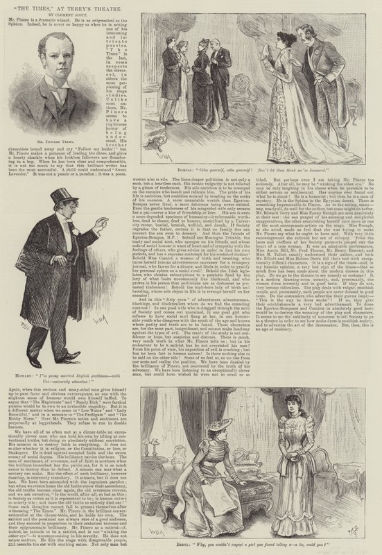 The Times, v Terryho divadle od William Douglas Almond