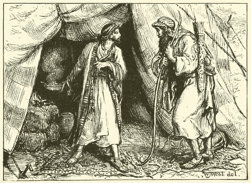 Ezau prodává své prvorozenství od William J. Webbe or Webb