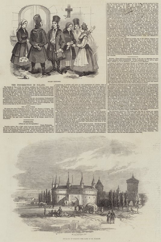 Povstání v Polsku od William James Linton