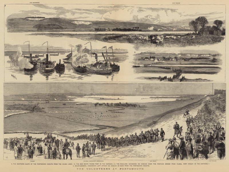 Dobrovolníci v Portsmouthu od William Lionel Wyllie