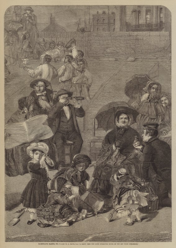Ramsgate Sands, č. 3 od William Powell Frith