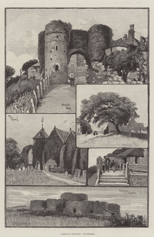 Rambling Sketches, Winchelsea od William Rainey