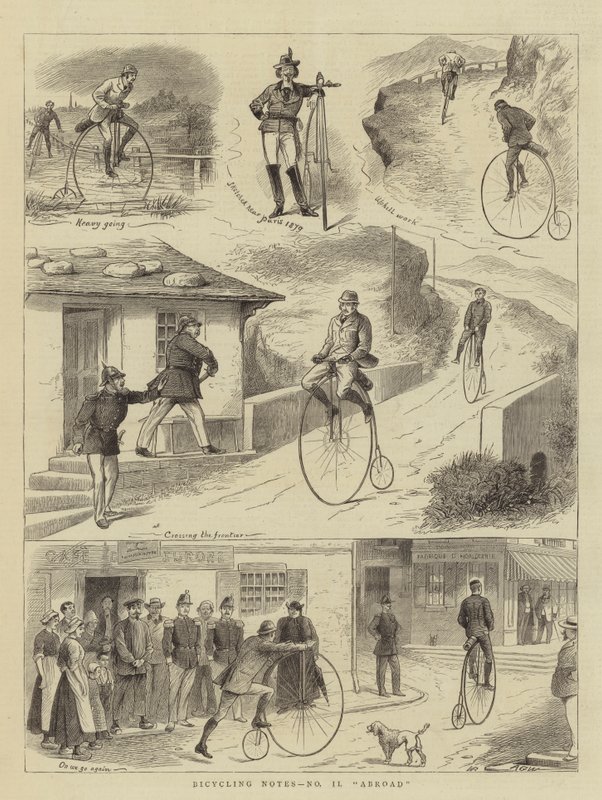 Cyklistické poznámky, č. II, zahraničí od William Ralston