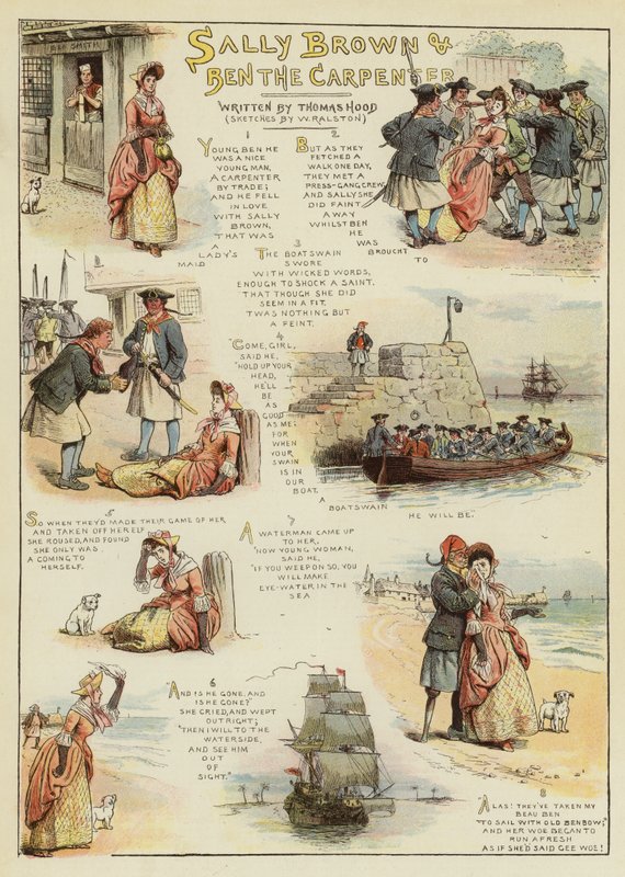 Sally Brown a Ben Carpenter od William Ralston