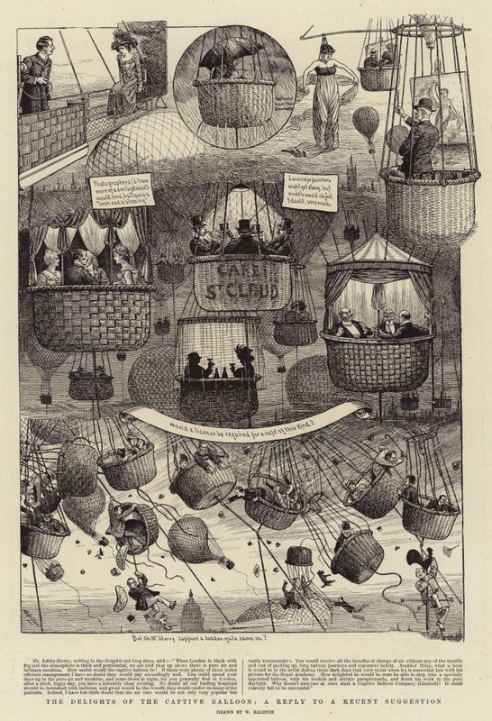 The Delights of the Captive Balloon, odpověď na nedávný návrh od William Ralston