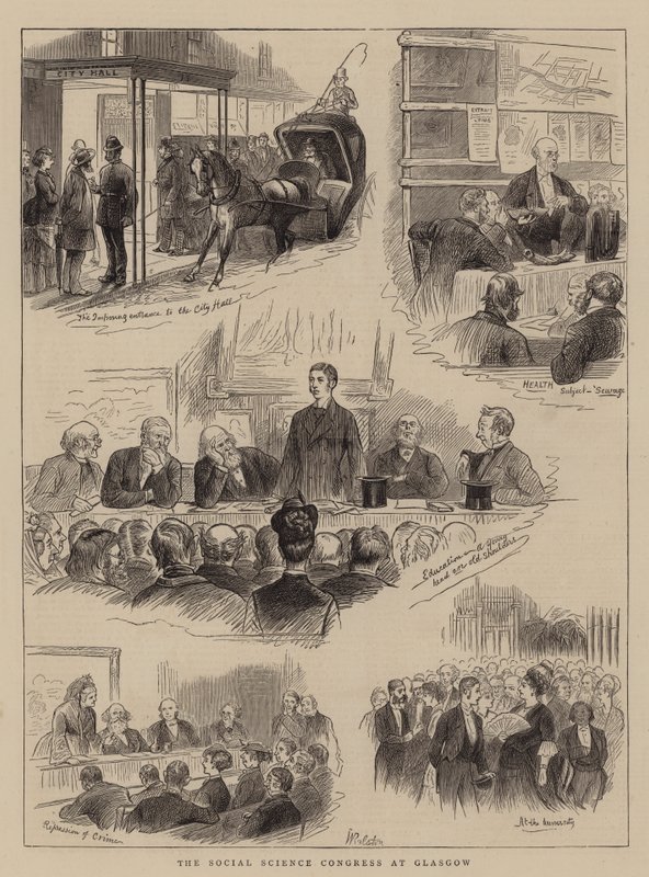 Kongres společenských věd v Glasgow od William Ralston