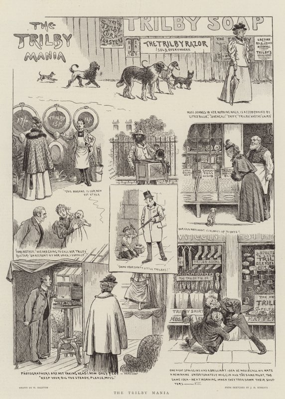 Trilby mánie od William Ralston