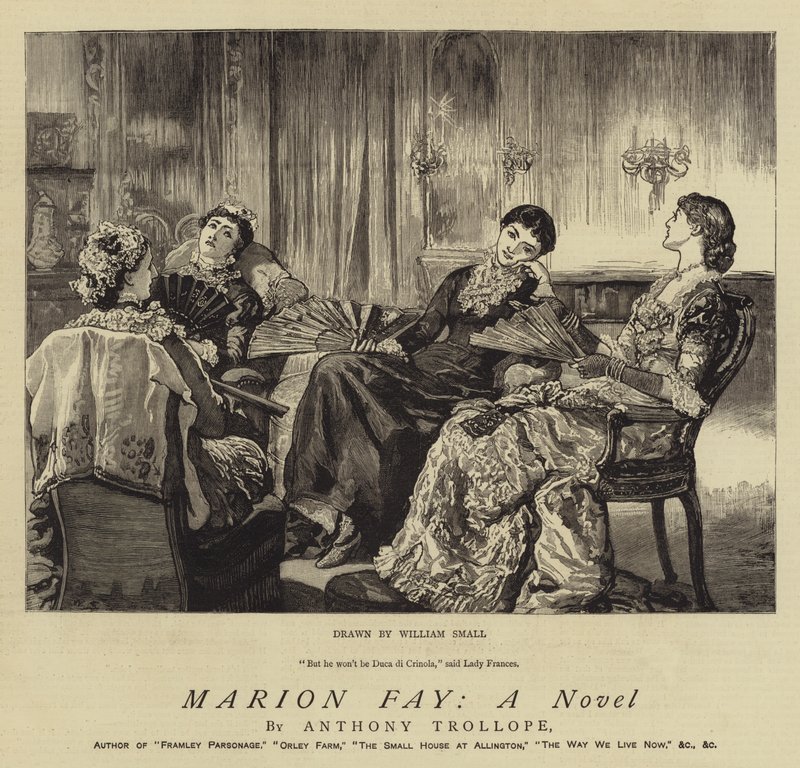 Marion Fay; román od William Small