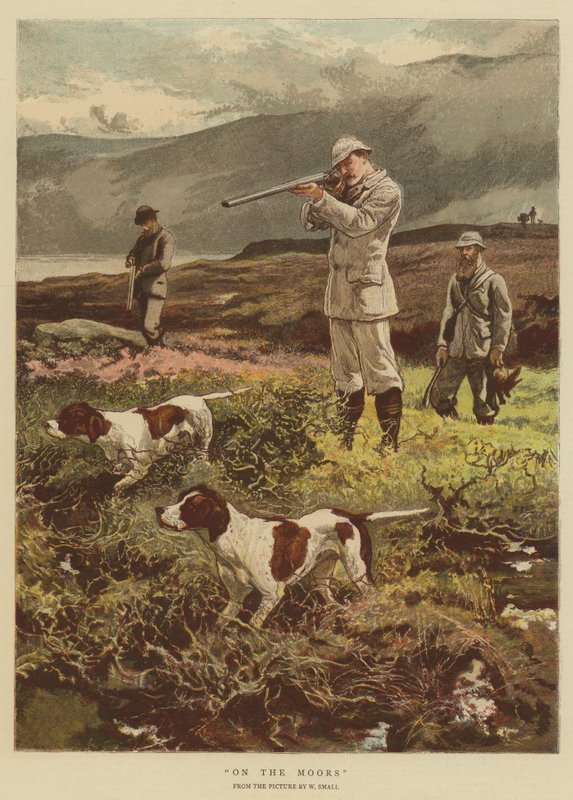 Na Maurech (chromolitho) od William Small