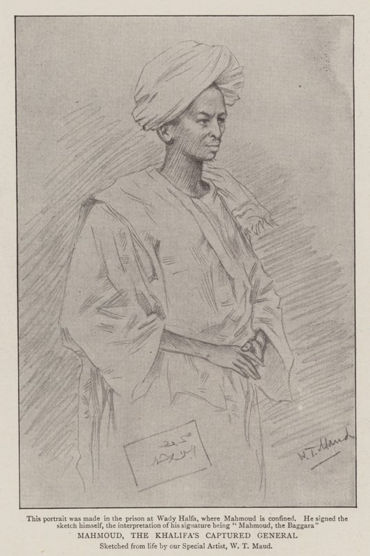 Mahmúd, Khalifův zajatý generál od William T. Maud