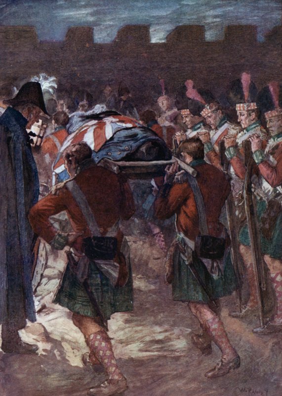 Pohřeb Sira Johna Moora od William after Rainey