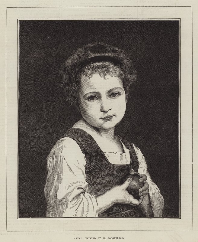 Předvečer od William Adolphe Bouguereau