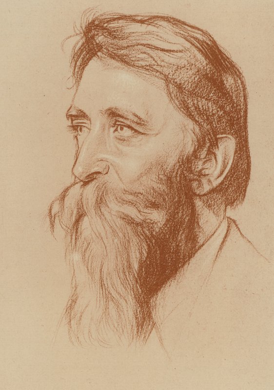 Gordon Bottomley (litho) od William (after) Rothenstein
