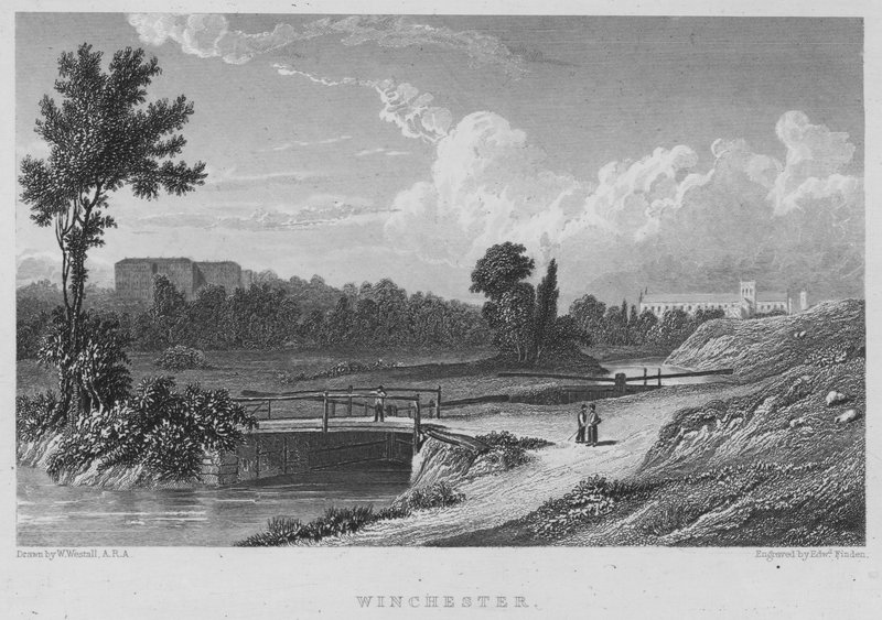 Winchester (rytina) od William (after) Westall