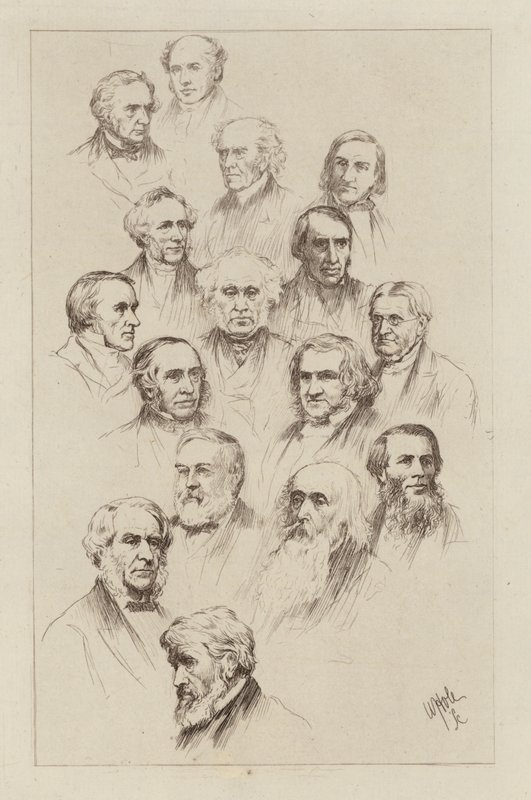 Umbrae Quaedam (rytina) od William Brassey (after) Hole