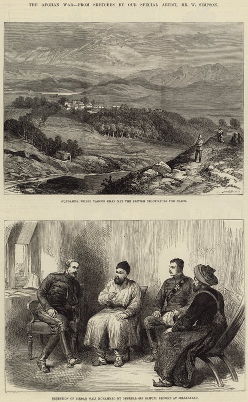 Afghánská válka od William Crimea Simpson