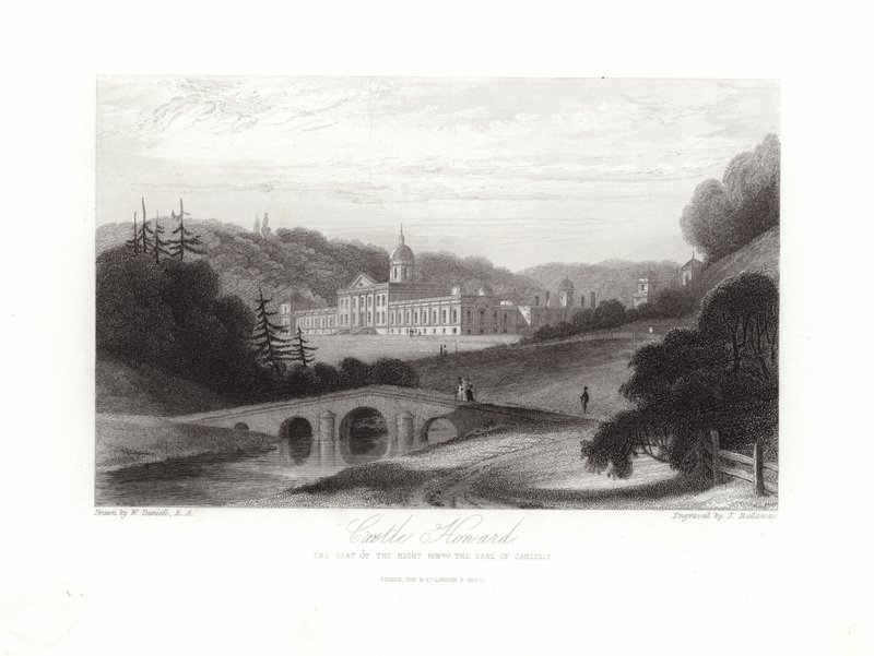 Hrad Howard od William Daniell
