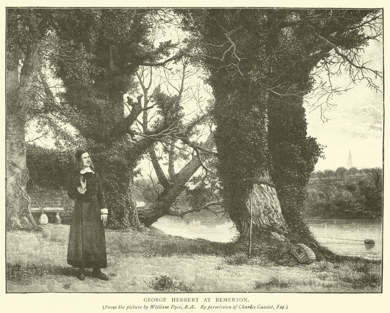George Herbert v Bemertonu od William Dyce