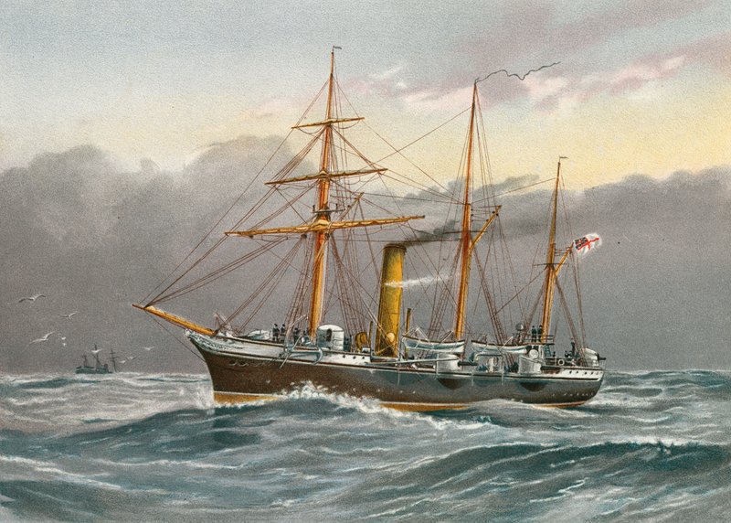 HMS Nymphe (Demolice) od William Frederick Mitchell
