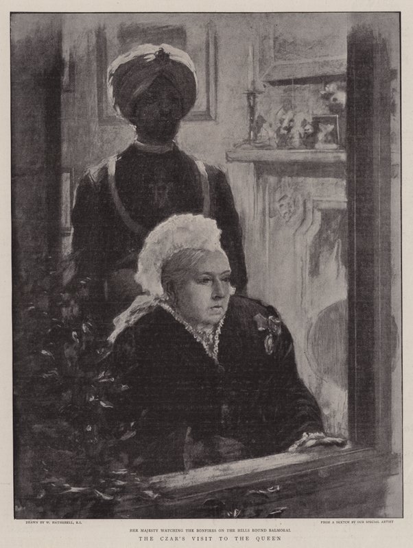 Návštěva cara u královny od William Hatherell