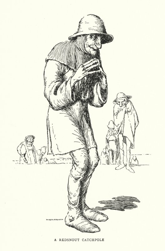 A Redsnout Catchpole (litho) od William Heath Robinson