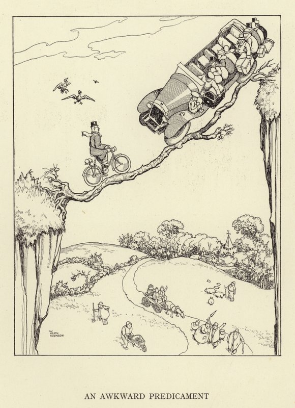 Nepříjemná situace od William Heath Robinson