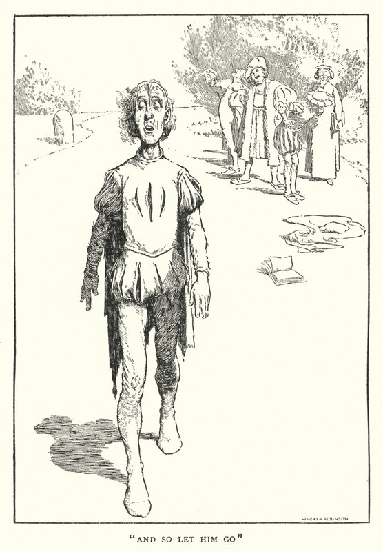 "A tak ho nech jít" (litho) od William Heath Robinson