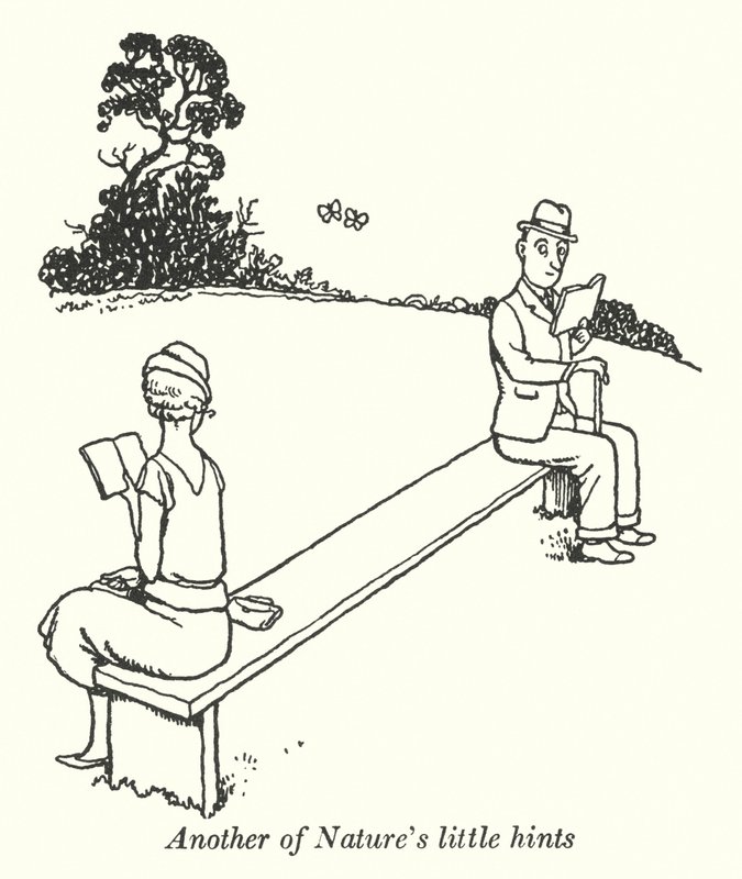 Další z malých rad přírody (litho) od William Heath Robinson