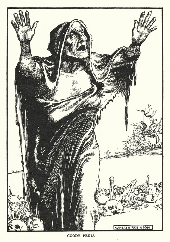 Goody Penia (litho) od William Heath Robinson