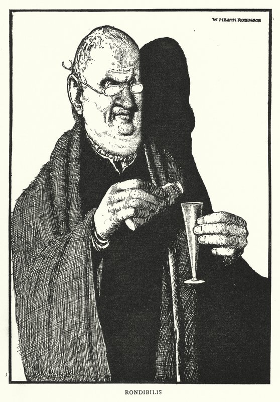 Rondibilis (litho) od William Heath Robinson