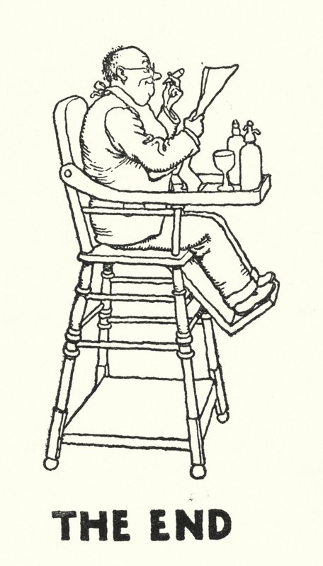 konec (litho) od William Heath Robinson