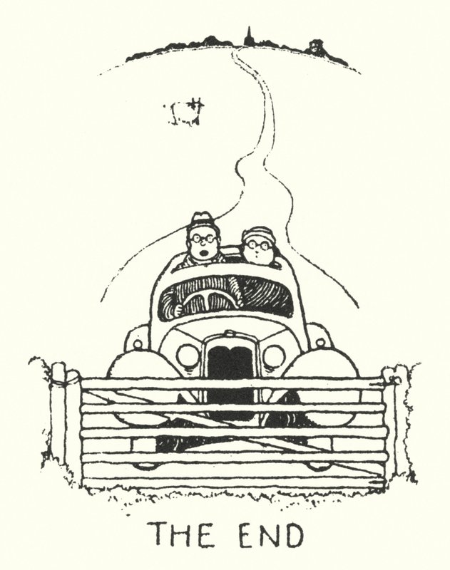 konec (litho) od William Heath Robinson