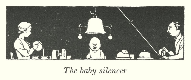 Dětský tlumič (litho) od William Heath Robinson