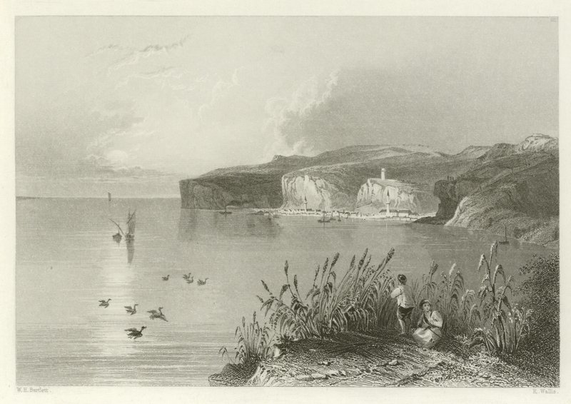 Nicopolis, Řecko od William Henry Bartlett
