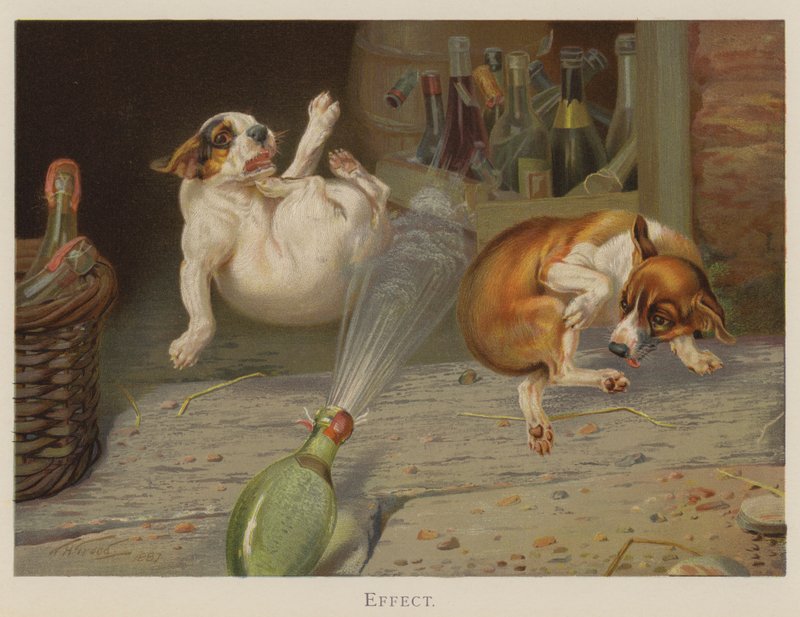 Efekt (chromolitho) od William Henry Hamilton Trood