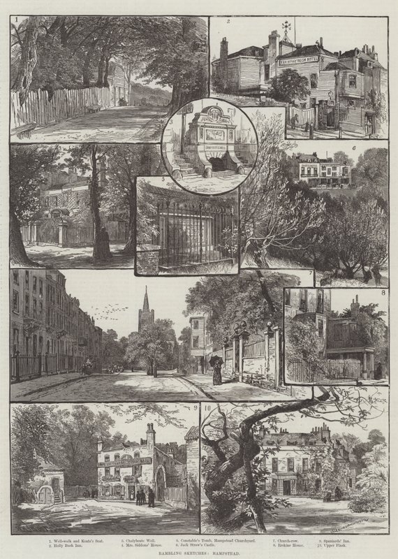 Rambling Sketches, Hampstead od William Henry James Boot