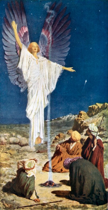 První Noel od William Henry Margetson