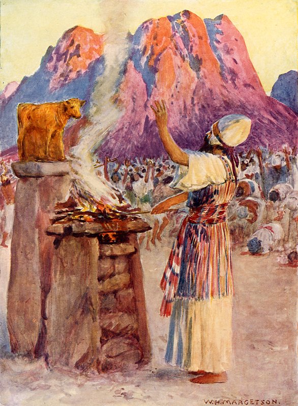 Zlaté tele od William Henry Margetson