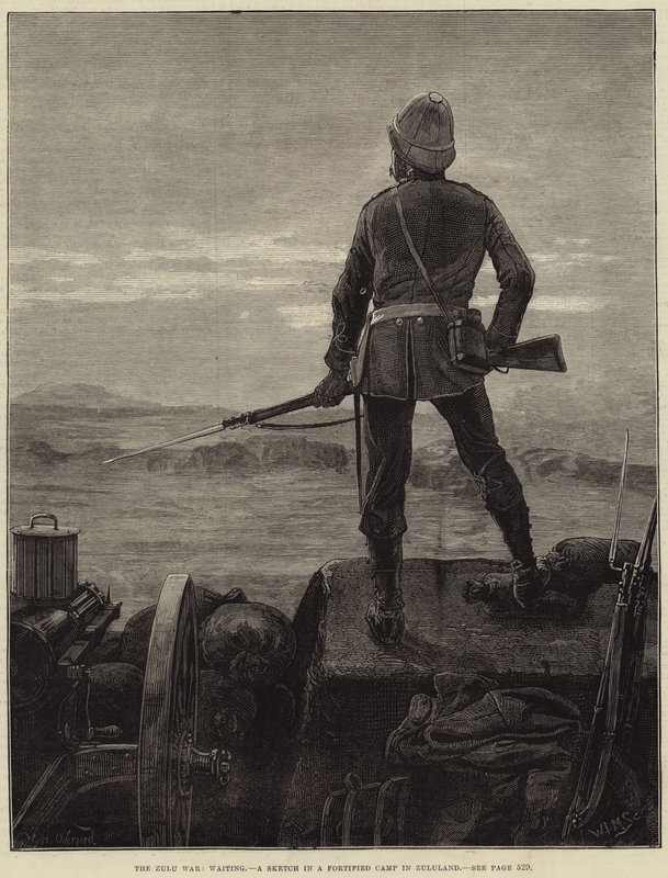 Válka Zuluů, čekání od William Heysham Overend