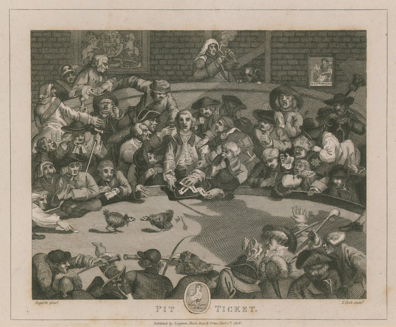Pit Ticket od William Hogarth