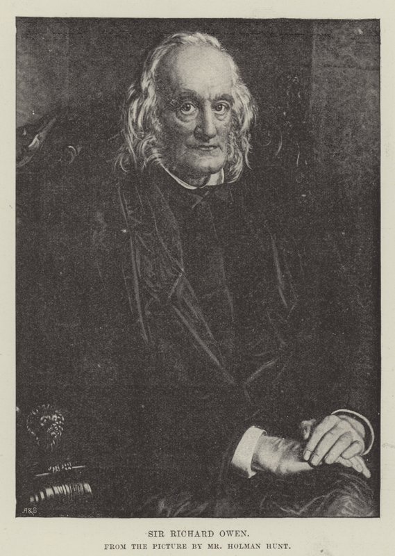 Sir Richard Owen od William Holman Hunt