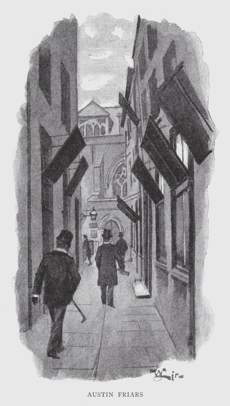 Austin Friars (litho) od William Luker