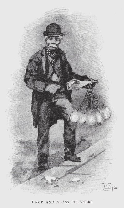 Čističe lamp a skla (litho) od William Luker