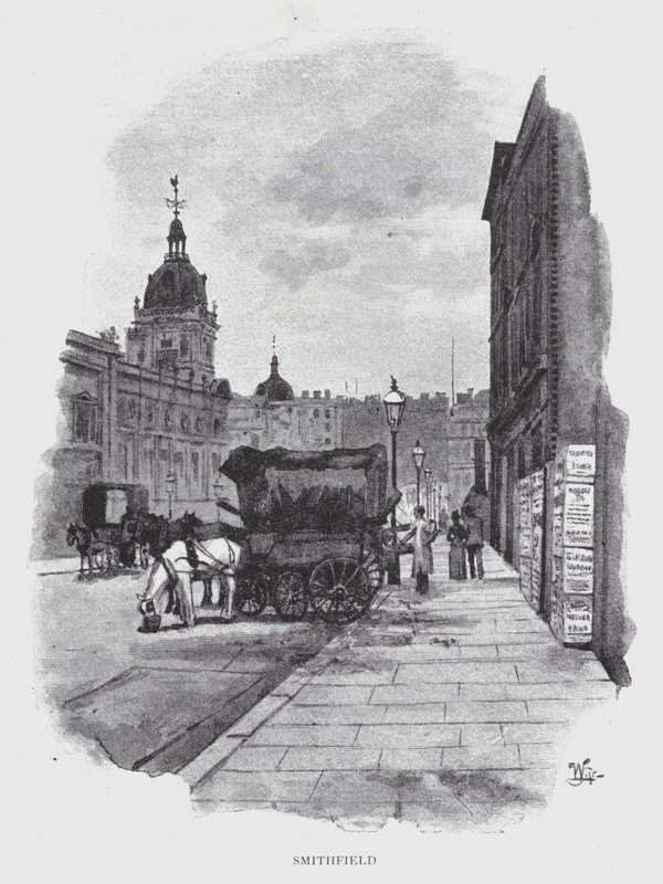 Smithfield (litho) od William Luker