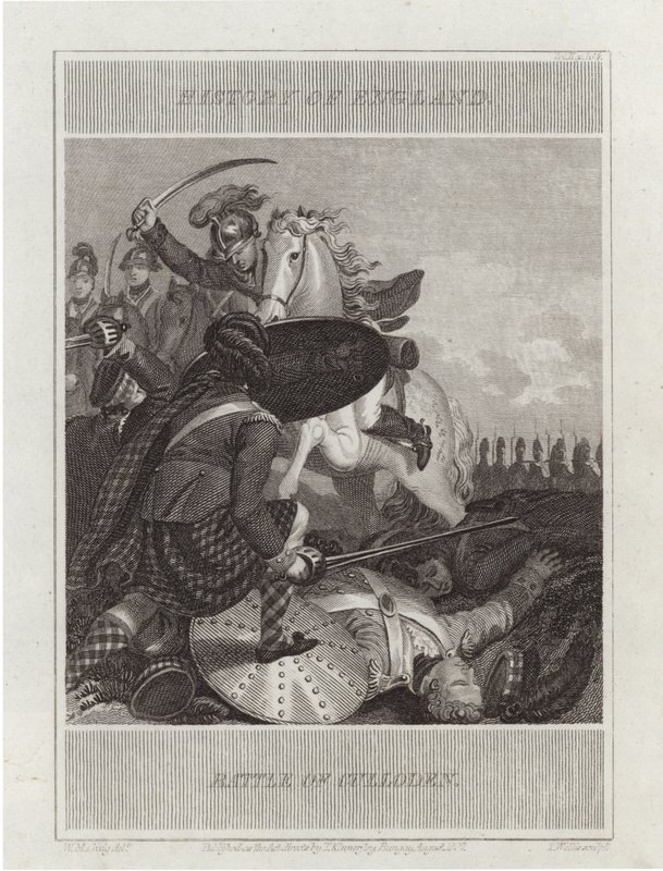 Bitva o Culloden od William Marshall Craig