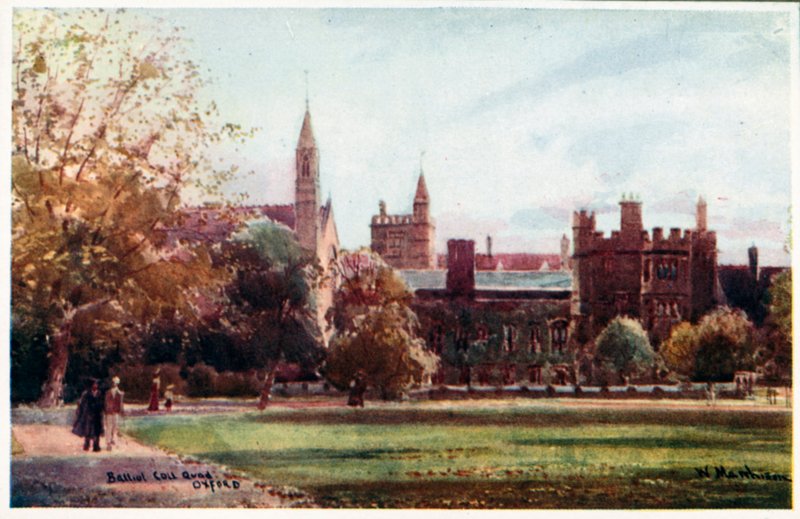 Balliol College, Quad od William Matthison