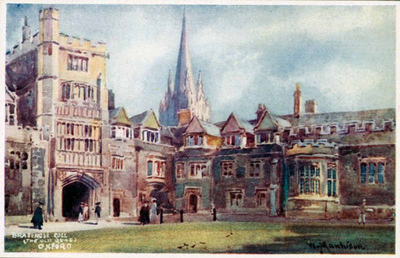 Brasenose College, Old Quad od William Matthison