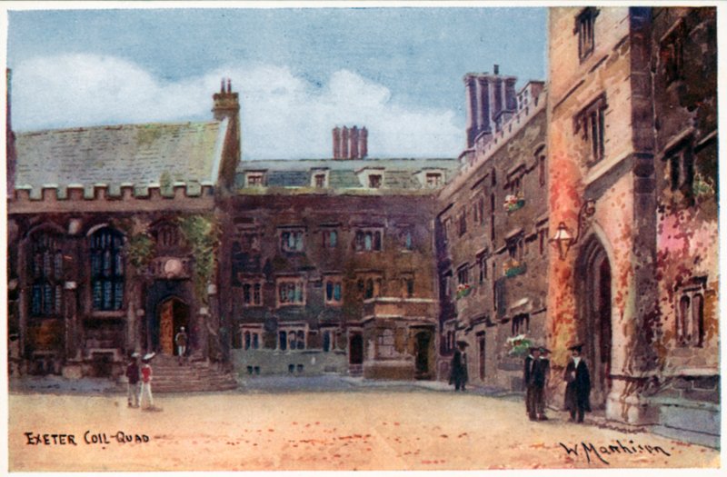 Exeter College, Quad od William Matthison